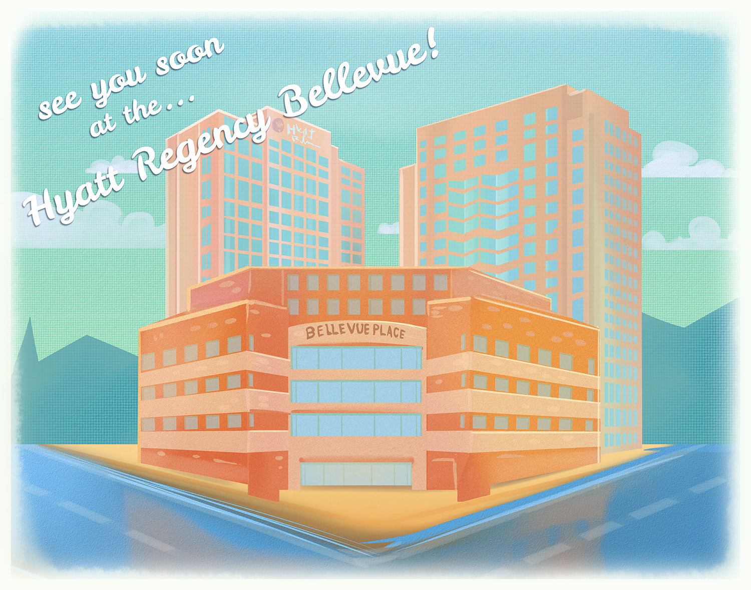 Artist render of the Hyatt Regency